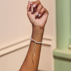 Pearl Beaded String Bracelet